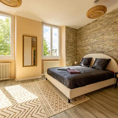 Spacieux Haussmannien Standing - Sauna - 7 Pers アパート